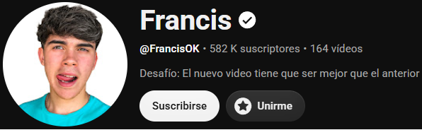 Canal / cuenta gestionada por el equipo